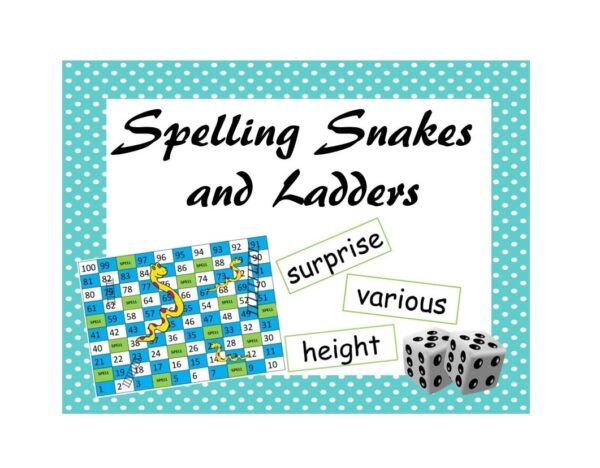 Snakes and Ladders: Spelling