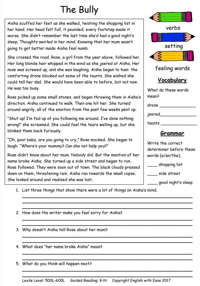 KS2 English Preparation Pack Teaching With Ease