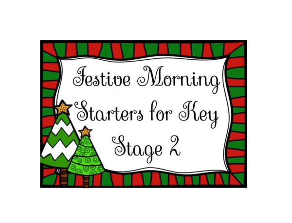 Festive Morning Starters: English and Maths