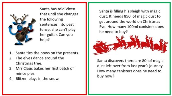 Festive Morning Starters: English and Maths - Image 2